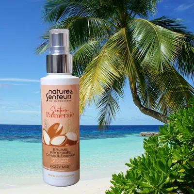 Brume parfumée Senteur Palmeraie Argan pour corps et cheveux Nature et Senteurs 